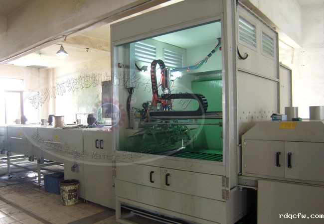 非晶磁环磁铁自动喷涂线