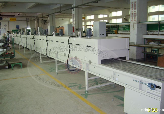 喷漆烘干流水线