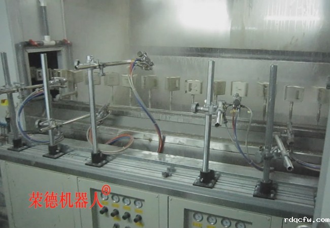 电源开关自动喷涂线