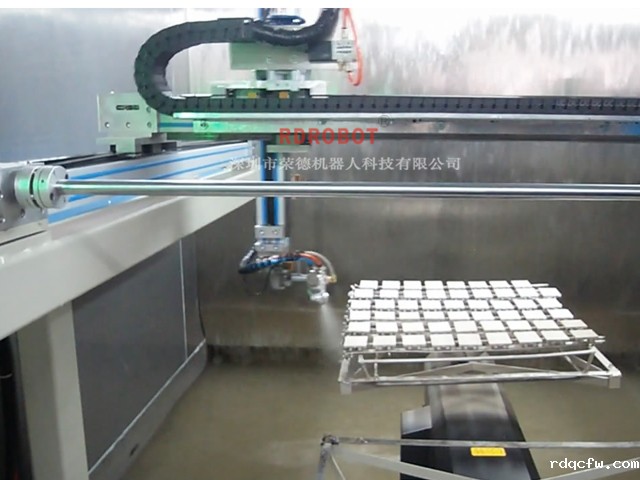 面板开关五轴自动喷涂设备