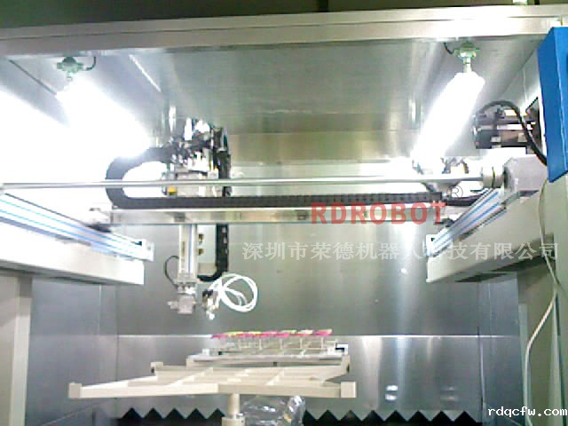 音响塑胶外壳全自动喷涂设备