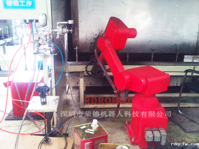 喷漆机械手(汽车配件案例)