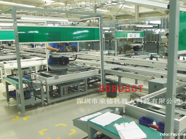 风机自动化装配生产线