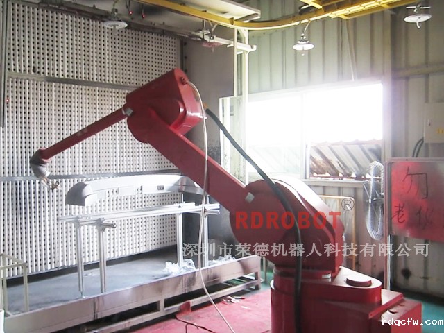 汽车保险杠喷漆机器人