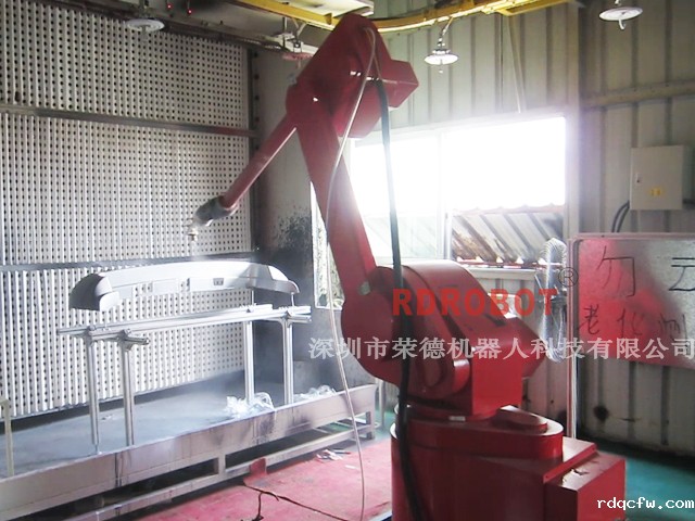 汽车保险杠机器人喷涂设备