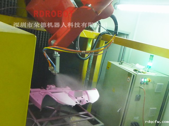 复杂工件机械手喷涂