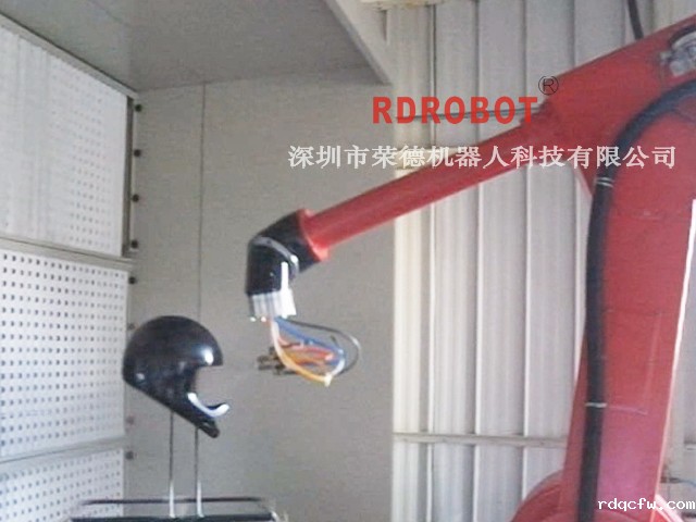 安全头盔自动喷涂设备