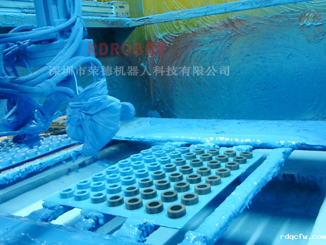 磁环在线往复式喷漆烘干线