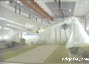 飞机外壳智能喷设备