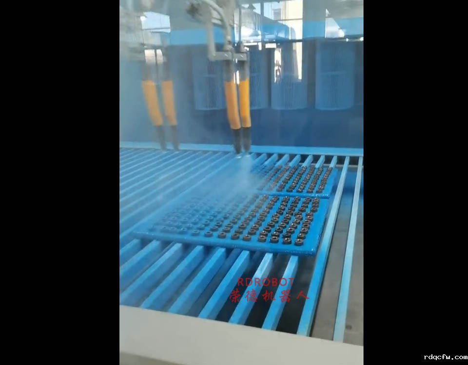 磁环粉体涂装设备生产线